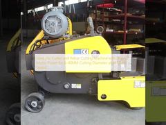 آلة قطع القضبان الفولاذية وآلة قطع حديد التسليح بقوة محرك 3KW-2P لقطر القطع 6-40 مم بسرعة 48 طن/دقيقة