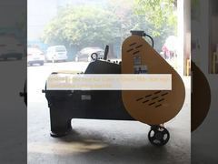 قاطع قضبان فولاذي كهربائي يدوي 6-50 مم 380 فولت 3 كيلو وات آلة قطع حديد التسليح عالية السرعة