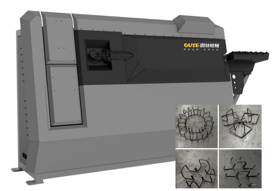 أشكال 3D لقطعة الفولاذ آلة ثنائي القضيب الآلي CNC