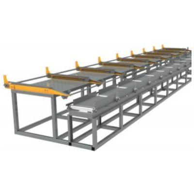 شراء 500mm Hydraulic Rebar Shear Line 42kw 380V Industrial Cutting Machine online manufacture