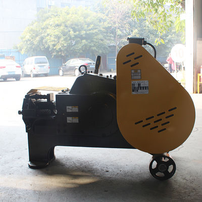 اليدوي قطاع الحديد الكهربائي 6-50mm 380V 3KW عالية السرعة ريبار قطع آلة