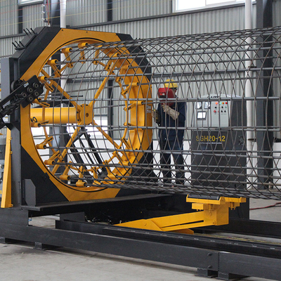 2200mm التصنيع باستخدام الحاسب الآلي قفص ماكينة التحكم PLC آلة لحام قفص المتداول