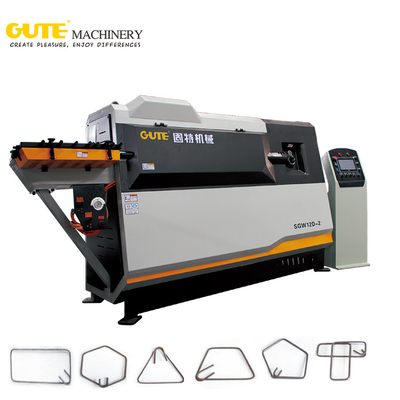 شراء آلة ثني الرِّكاب الأوتوماتيكية ثنائية الاتجاه 50 / 60HZ CNC Stirrup Bender online manufacture