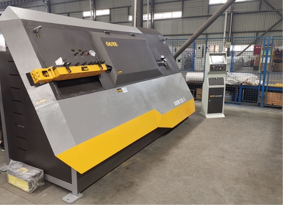 آلة ثني قضيب فولاذي CNC GUTE استقامة سلك التحكم PLC