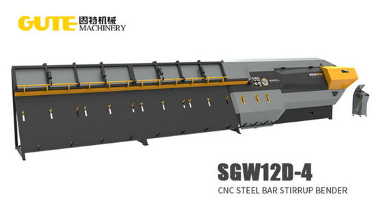 13mm كامل الطاقة CNC التلقائي آلة ثني الركاب للطرق السريعة