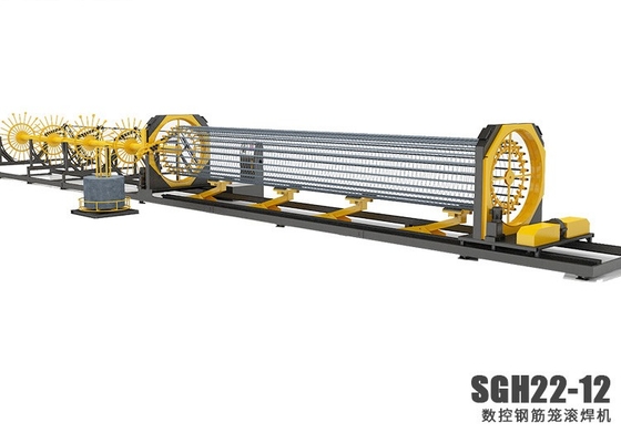 Good price 3-12m CNC التلقائي كومة قفص آلة لحام سلسلة محرك الانترنت